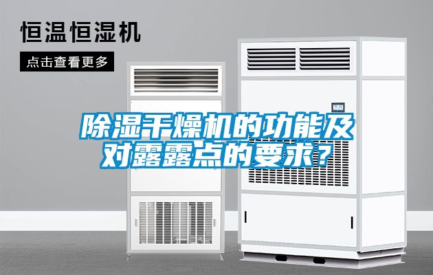 91看片在线下载幹燥機的功能及對露露點的要求？