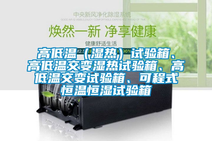 高低溫（濕熱）試驗箱、高低溫交變濕熱試驗箱、高低溫交變試驗箱、可程式恒溫恒濕試驗箱