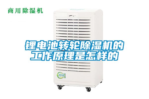 鋰電池轉輪91看片在线下载機的工作原理是怎樣的