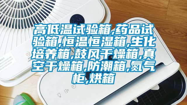 高低溫試驗箱,藥品試驗箱,恒溫恒濕箱,生化培養箱,鼓風幹燥箱,真空幹燥箱,防潮箱,氮氣櫃,烘箱