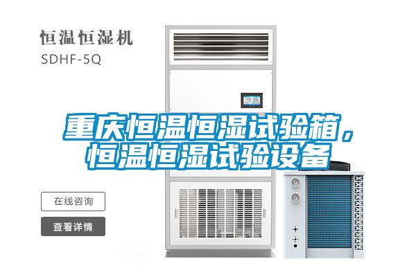 重慶恒溫恒濕試驗箱，恒溫恒濕試驗設備
