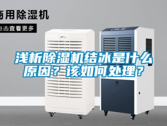 行業手机看片AV短片淺析91看片在线下载機結冰是什麽原因？該如何處理？