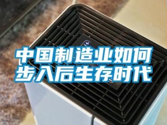 常見問題中國製造業如何步入後生存時代
