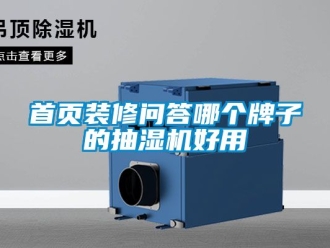 企業手机看片AV短片首頁裝修問答哪個牌子的抽濕機好用