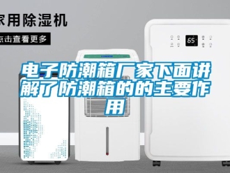 常見問題電子防潮箱廠家下麵講解了防潮箱的的主要作用