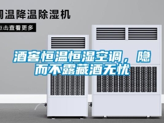 行業手机看片AV短片酒窖恒溫恒濕空調，隱而不露藏酒無憂