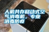 人機共存移動式空氣消毒機，專業消毒防疫