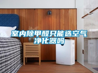 常見問題室內除甲醛隻能選空氣淨化器嗎
