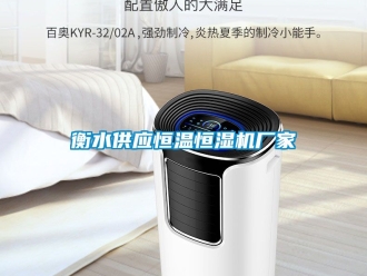 知識百科衡水供應恒溫恒濕機廠家