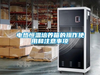 知識百科電熱恒溫培養箱的操作使用和注意事項