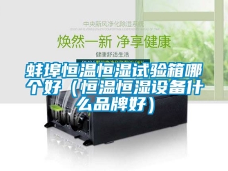 常見問題蚌埠恒溫恒濕試驗箱哪個好（恒溫恒濕設備什麽品牌好）