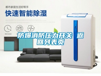 企業手机看片AV短片防爆消防壓力開關 返回列表頁