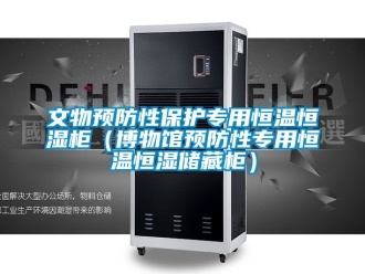 知識百科文物預防性保護專用恒溫恒濕櫃（博物館預防性專用恒溫恒濕儲藏櫃）